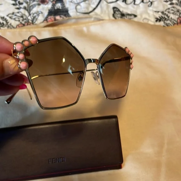?️FENDI FF0261/S STUDDED PENTAGON SUNGLASSES ?️ Sunglasses